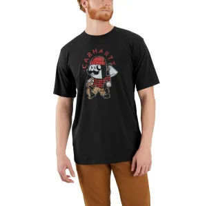 106533 - Carhartt Men's Montana Light Weight Short Sleeve Lumberjack Graphic T-Shirt