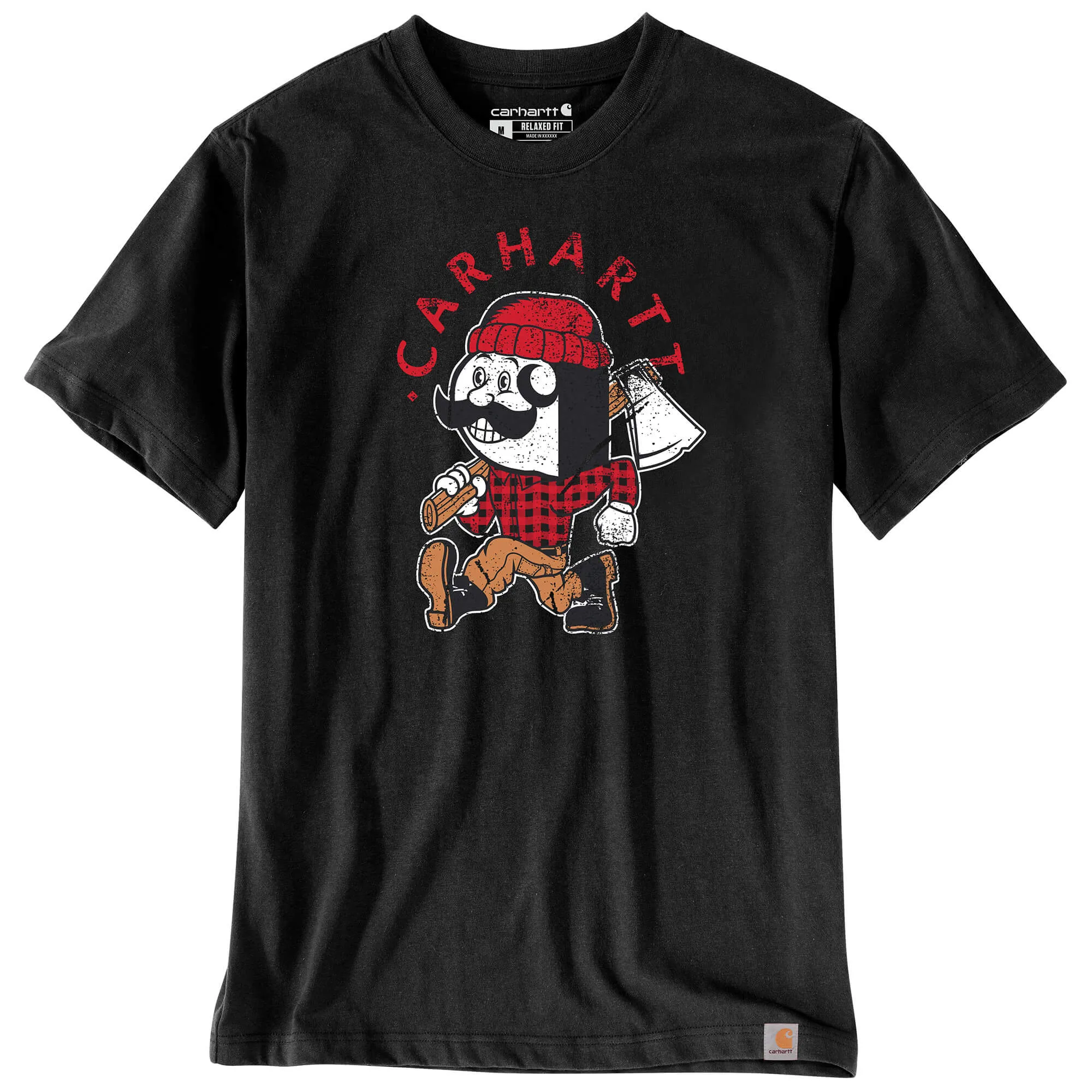106533 - Carhartt Men's Montana Light Weight Short Sleeve Lumberjack Graphic T-Shirt