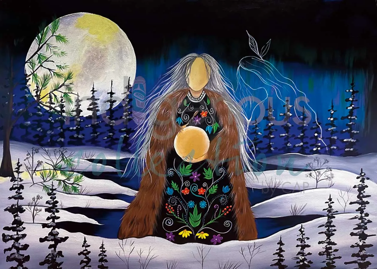 12 Moons Art Cards - a card for every month! - by Indigenous Artist Jessica Somers