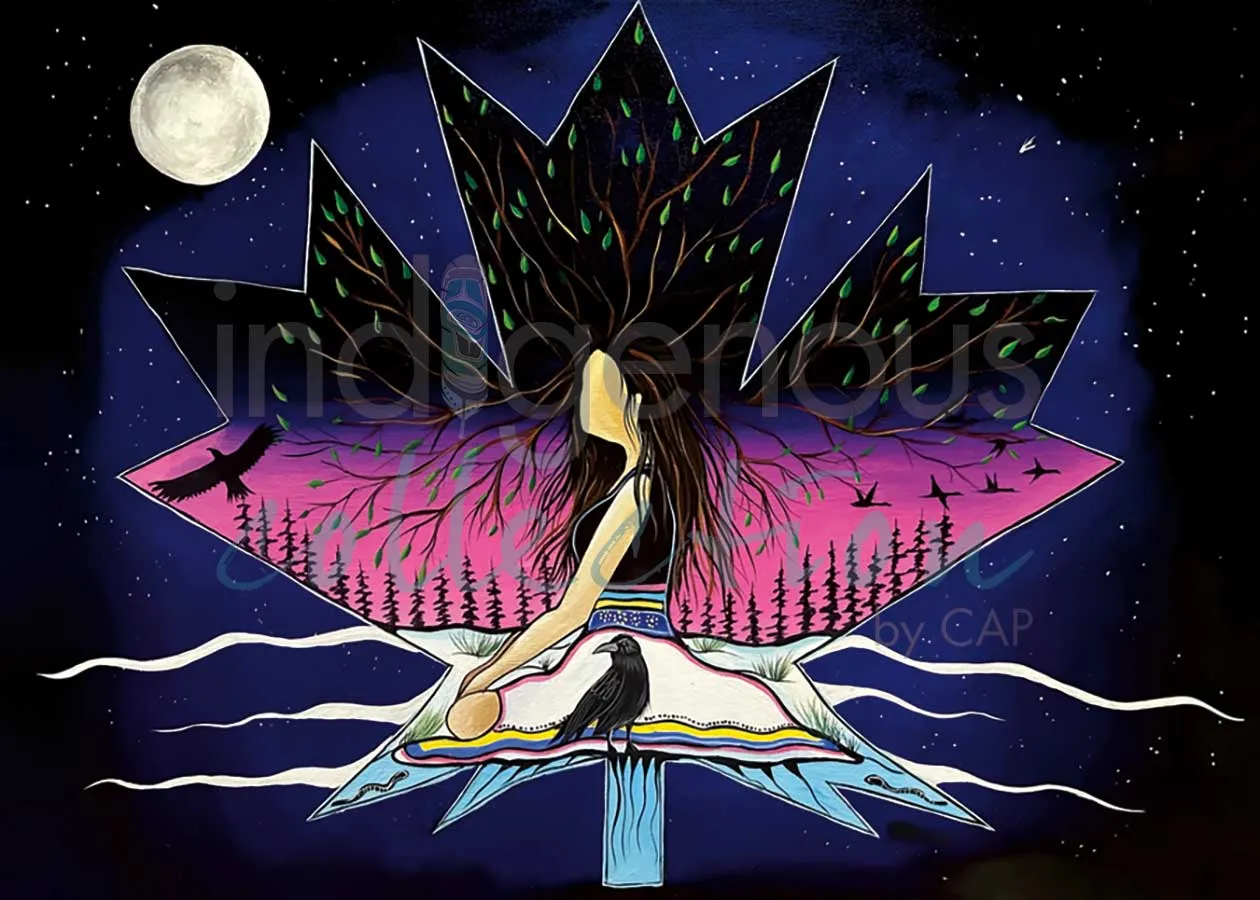 12 Moons Art Cards - a card for every month! - by Indigenous Artist Jessica Somers
