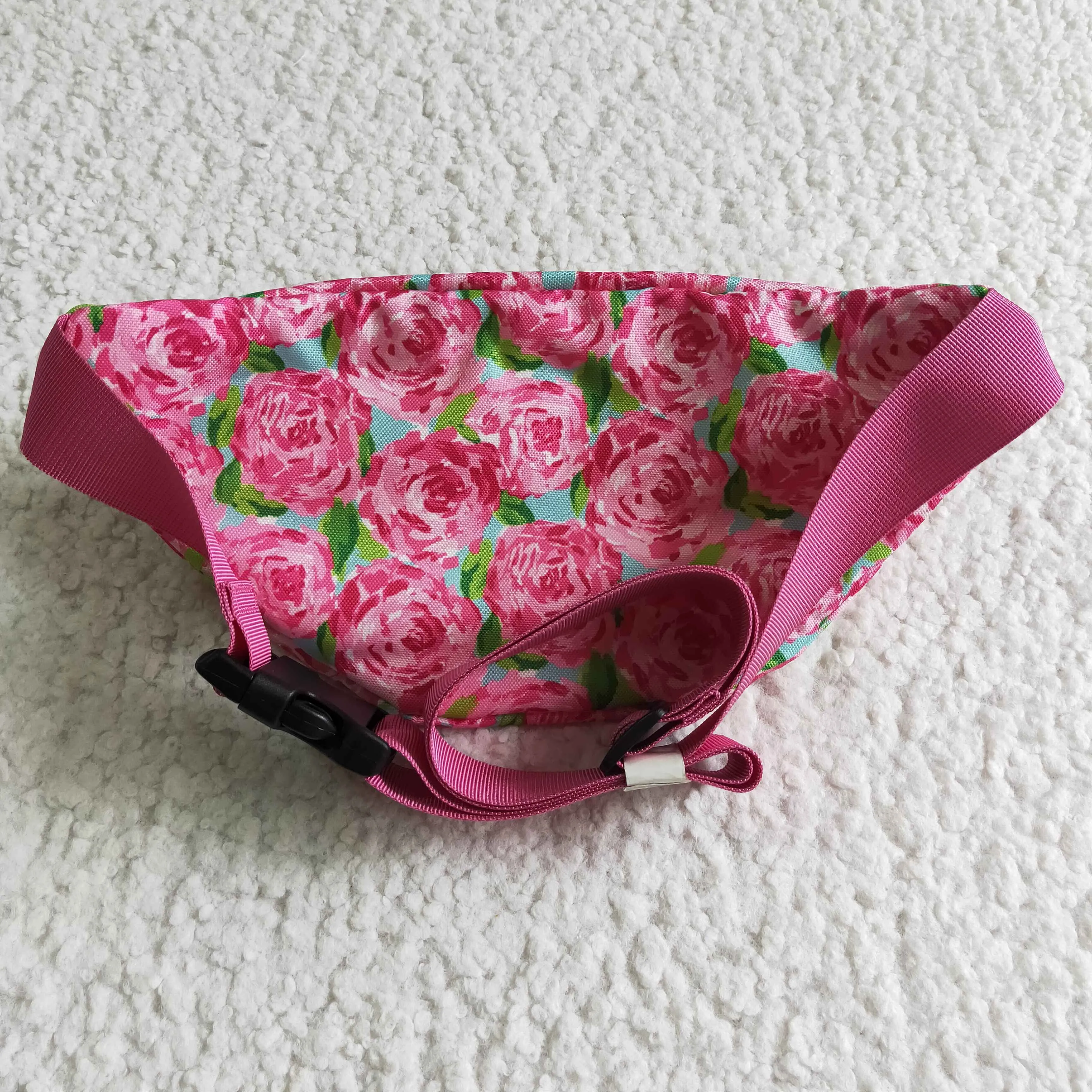 13*5.7*3 inches Waist Bag purple mouse castle floral bag RTS 0914