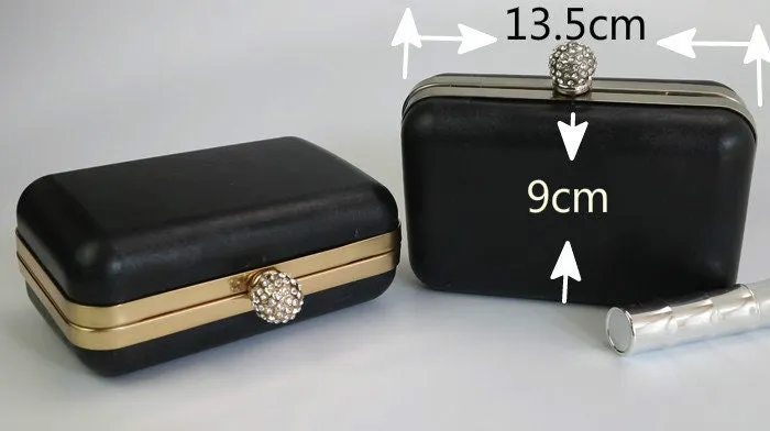 13.5cm Box Purse Frame Clutch Bag Glue-In Purse Frame 13.5x9cm