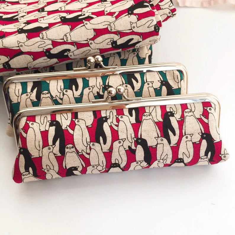 18cm ( 7") Pen Purse Frame Bag Clutch Bag Glue-In Purse Frame