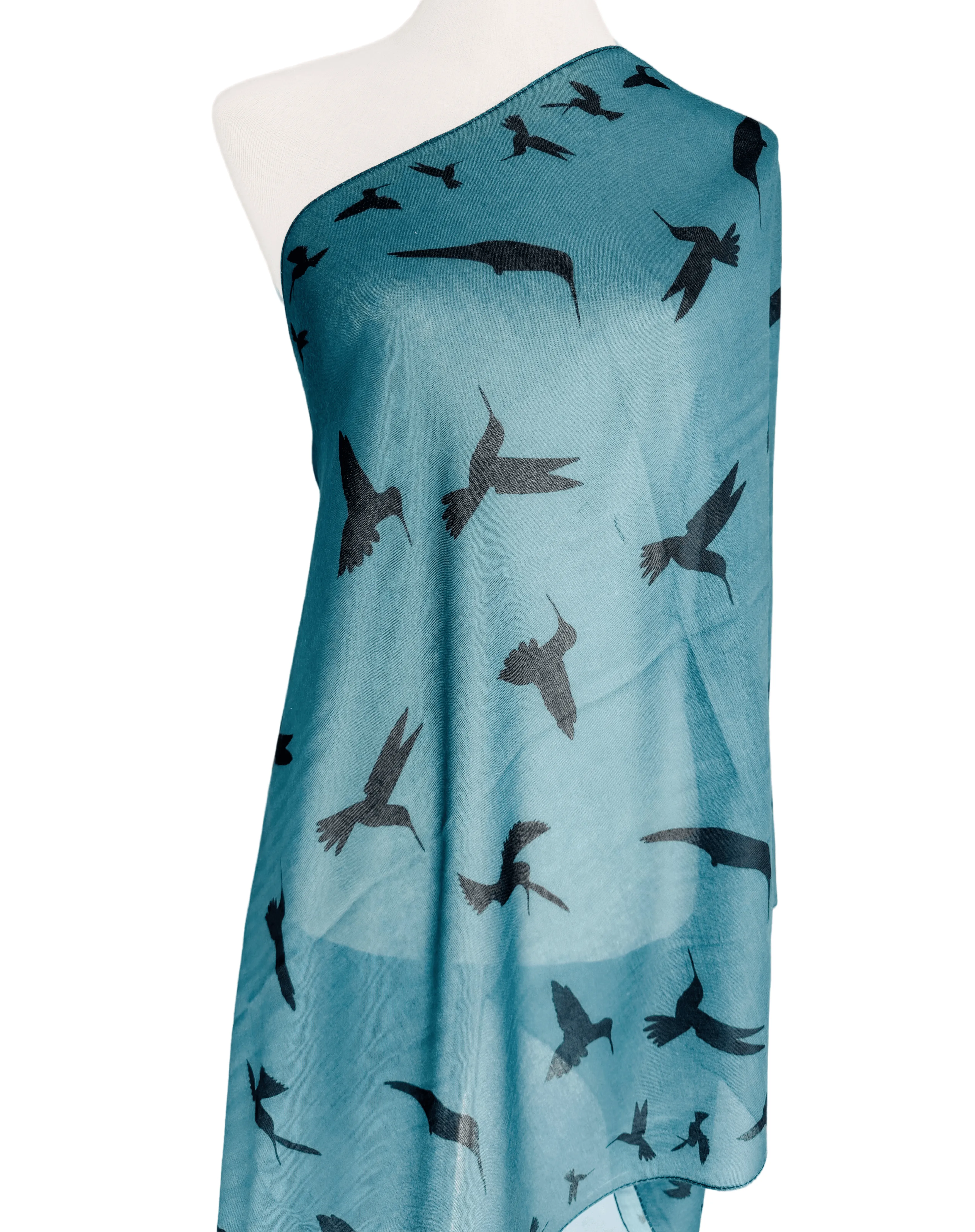 2 Colors--JC022867 Hummingbird Scarf