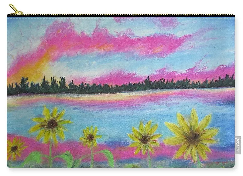 A Flower Fantasy - Zip Pouch