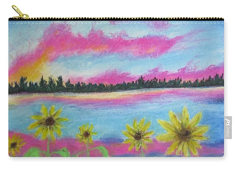 A Flower Fantasy - Zip Pouch