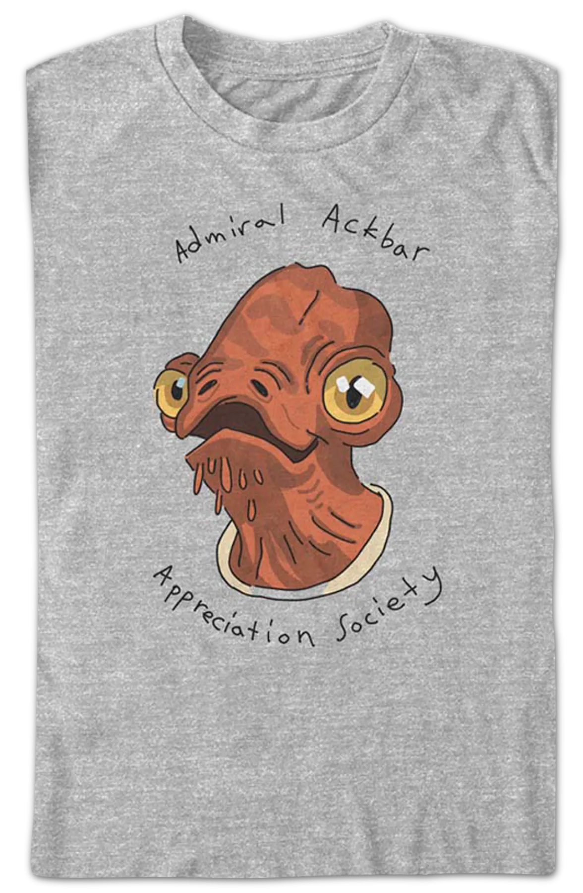 Admiral Ackbar Appreciation Day Star Wars T-Shirt
