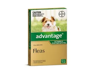 ADVANTAGE DOG 0-4KG 1PK