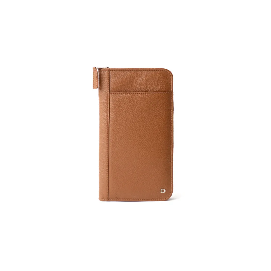 Alfaro Document Holder - Pebble Brown