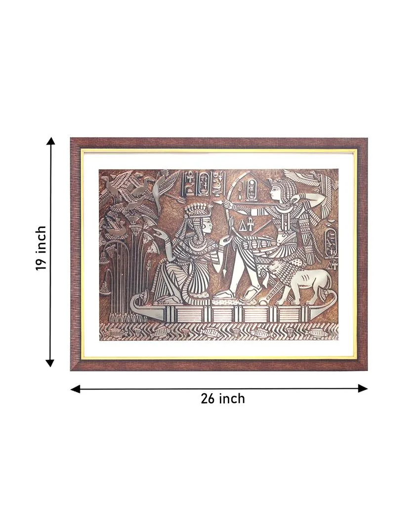 Ankhesenamun King Wall Painting | 26 X 19 inches