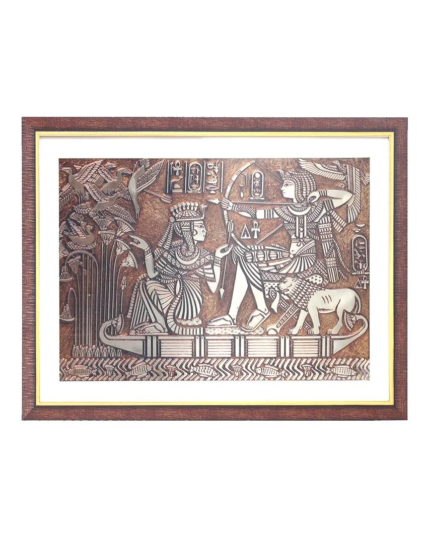 Ankhesenamun King Wall Painting | 26 X 19 inches