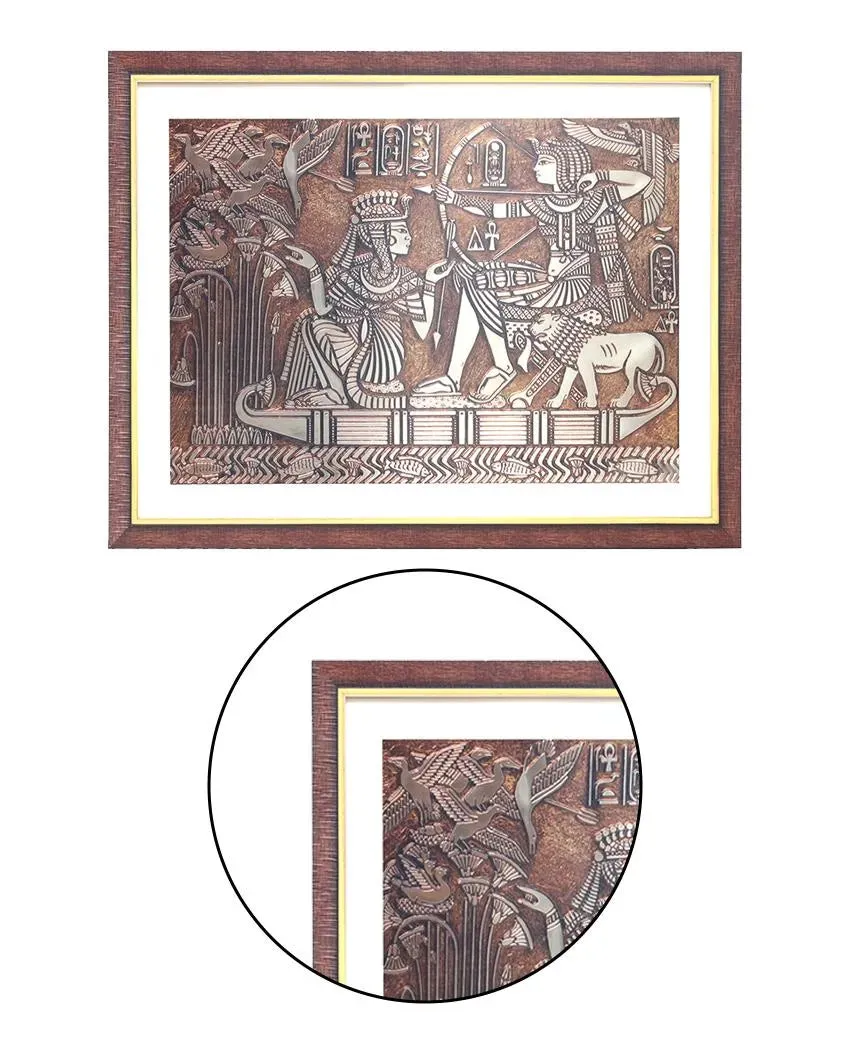 Ankhesenamun King Wall Painting | 26 X 19 inches