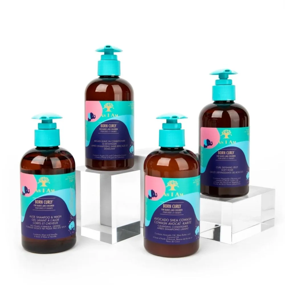 As I Am Born Curly Argan Leave-In Conditioner & Detangler 240ml