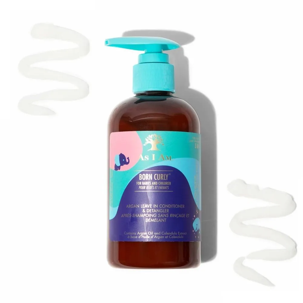As I Am Born Curly Argan Leave-In Conditioner & Detangler 240ml