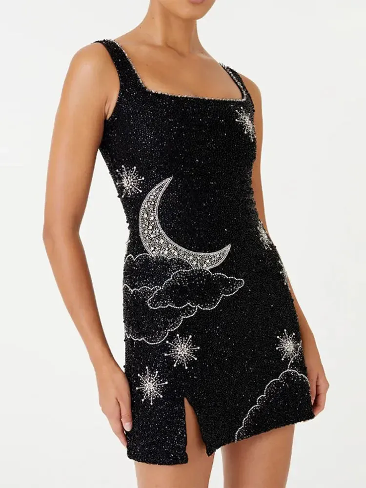Aurora - Sparkling body con dress