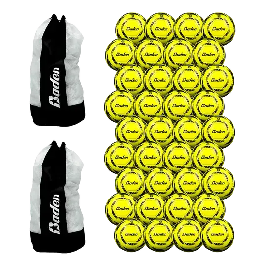 Baden Z-Series Club Soccer Ball Kit 36-pack with 2 Vented Carry Bag