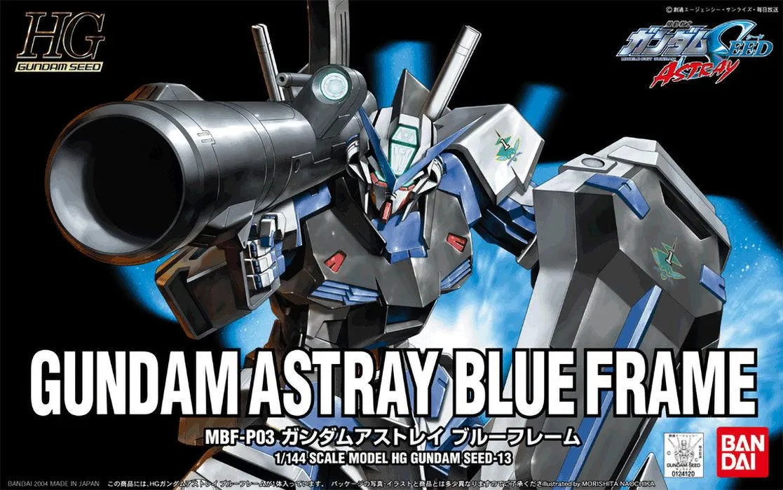 Bandai 13 Gundam Astray Blue Frame HGGS 1/144 Model Kit