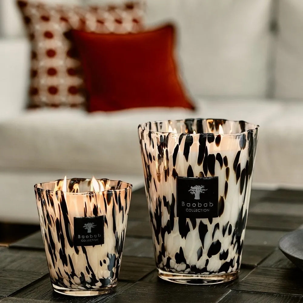 Baobab Collection Max 10 Pearls Black Candle