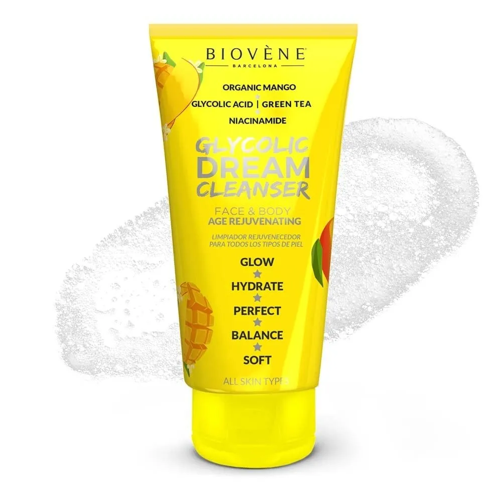 Biovene Glycolic Dream Glycolic Acid Rejuvenating Cleanser 200ml