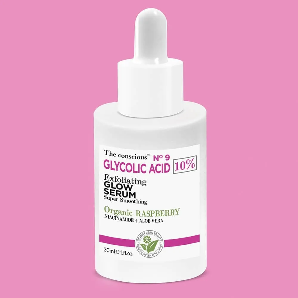 Biovene The Conscious No. 9 Glycolic Acid Exfoliating Super Smoothing Glow Serum 30ml