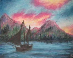 Boat Tidings ~ Art Print