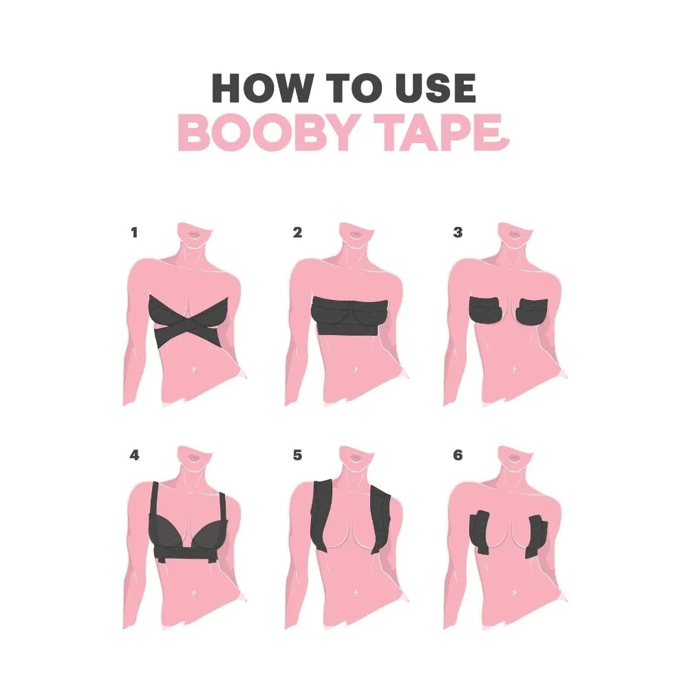 Booby Tape Brown 5cm x 5m Roll