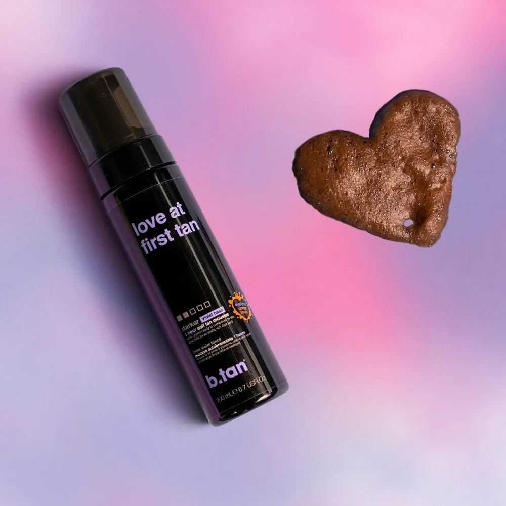 b.tan Love At First Tan 1 Hour Self Tan Mousse Darker 200ml