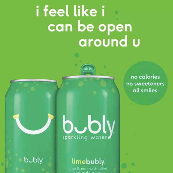 bubly Lime Sparkling Water 12 fl oz, 8 Ct