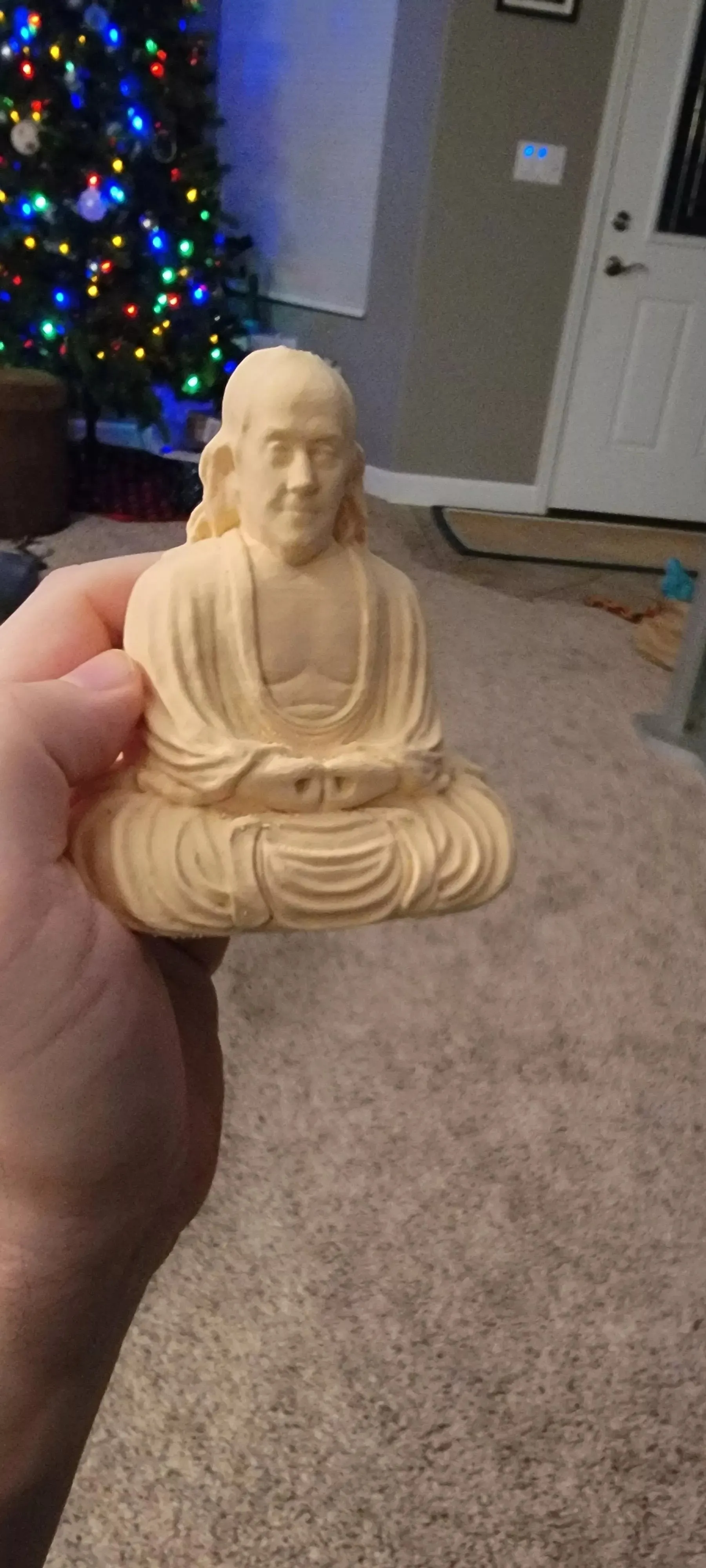 Buddha Benjamin Franklin