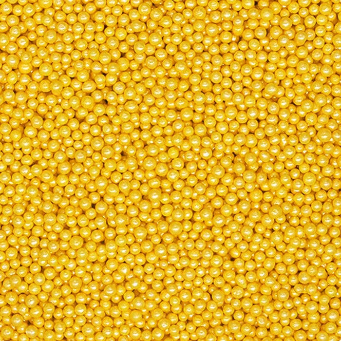 Bulk Pack Gold & Silver Sprinkles - Non Dairy Vegan Sprinkles For Cake