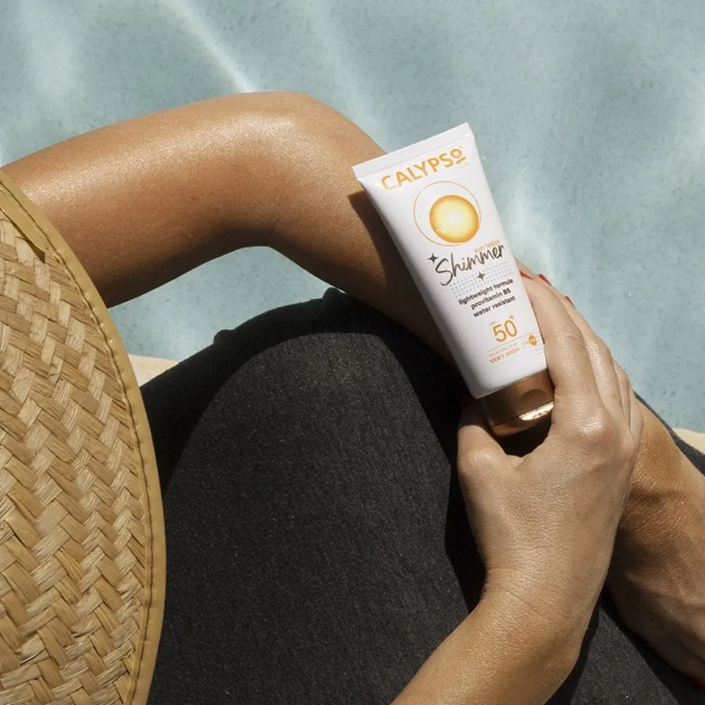 Calypso Shimmer Sun Lotion SPF50  100ml