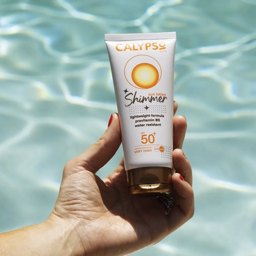 Calypso Shimmer Sun Lotion SPF50  100ml