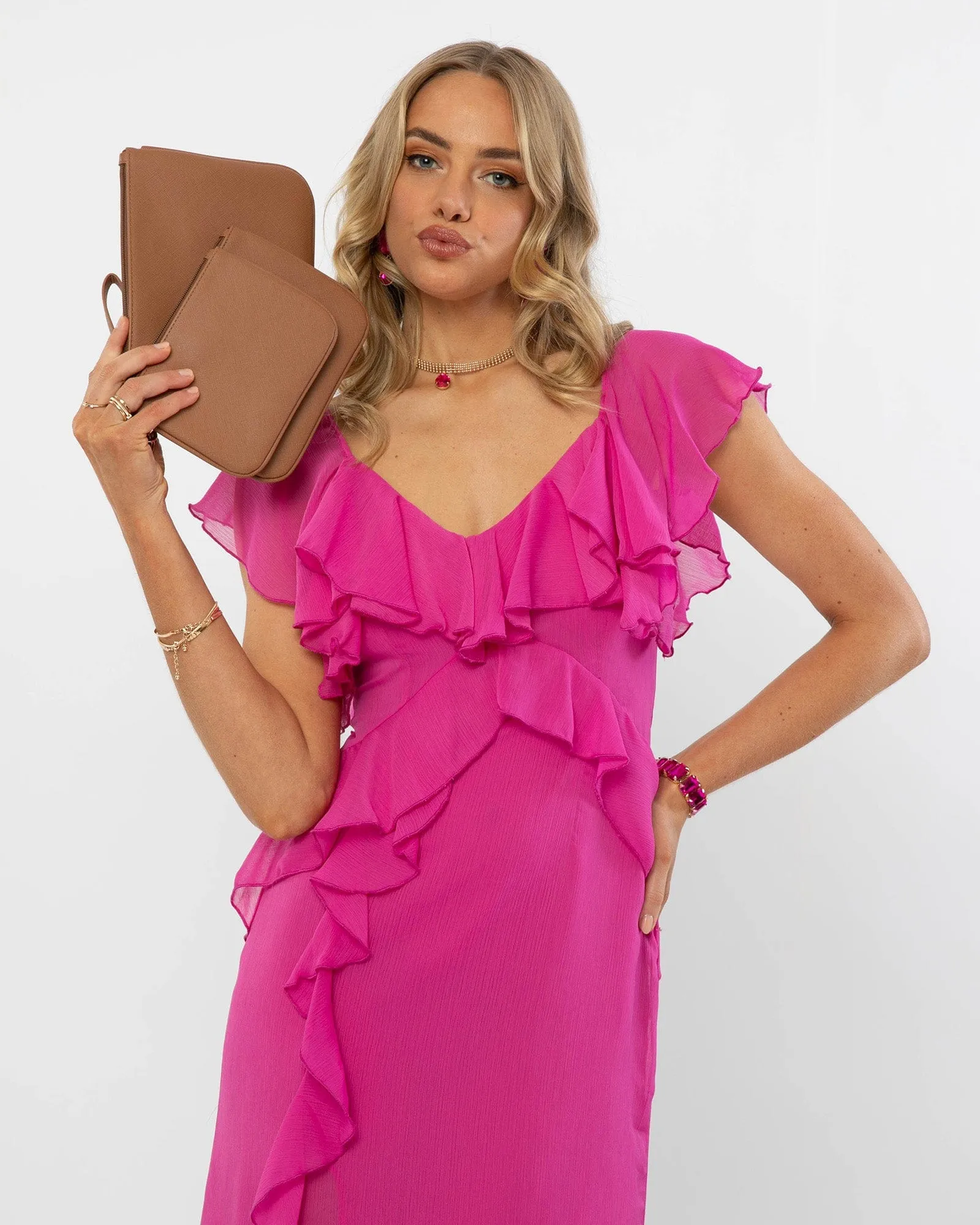 Caramel Modular Purse Set