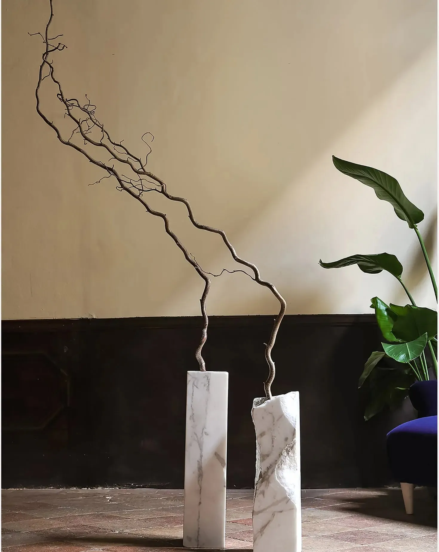 Carrara Vagli Marble Vase