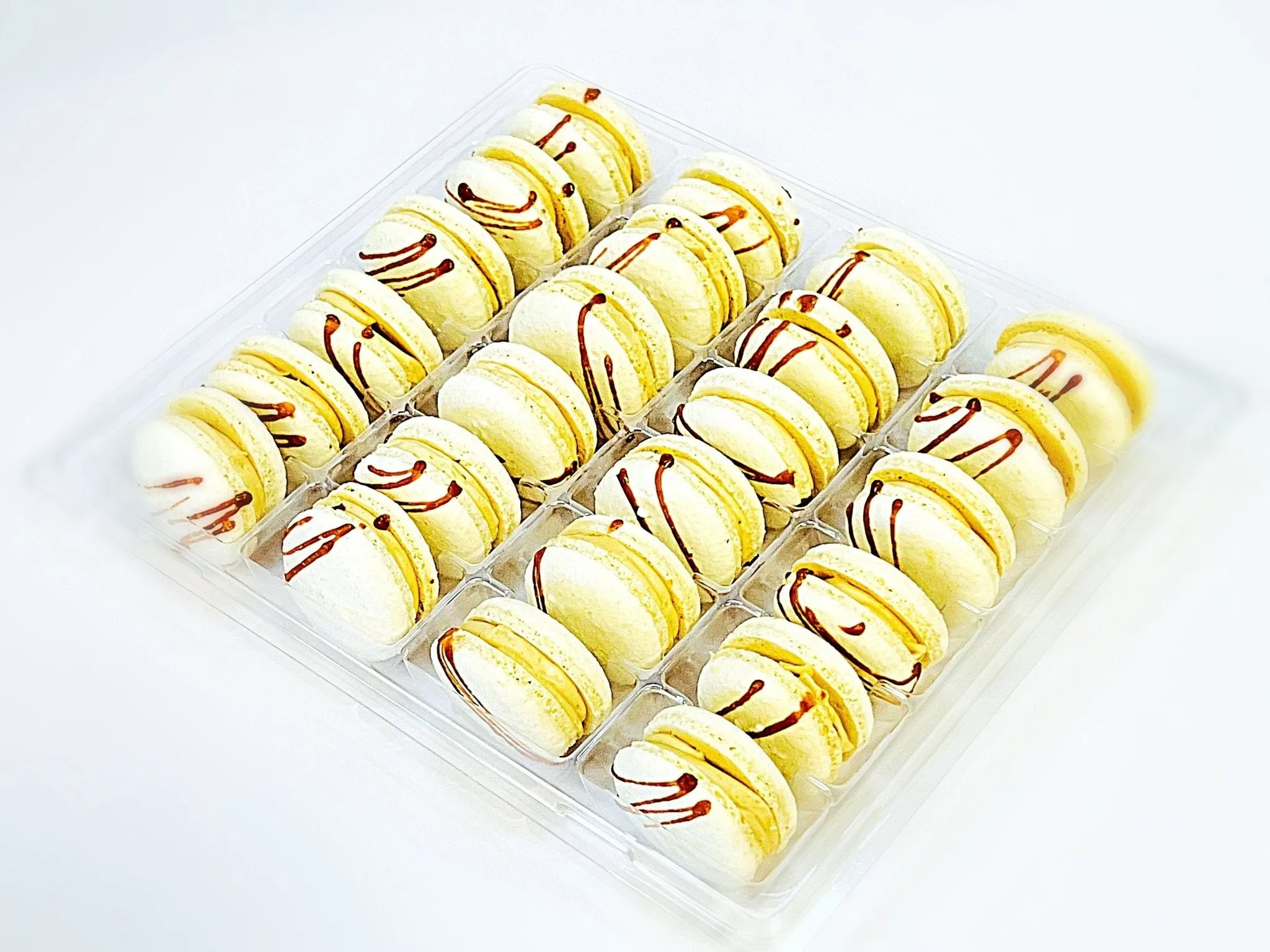 Choco Peanut Vegan Macarons