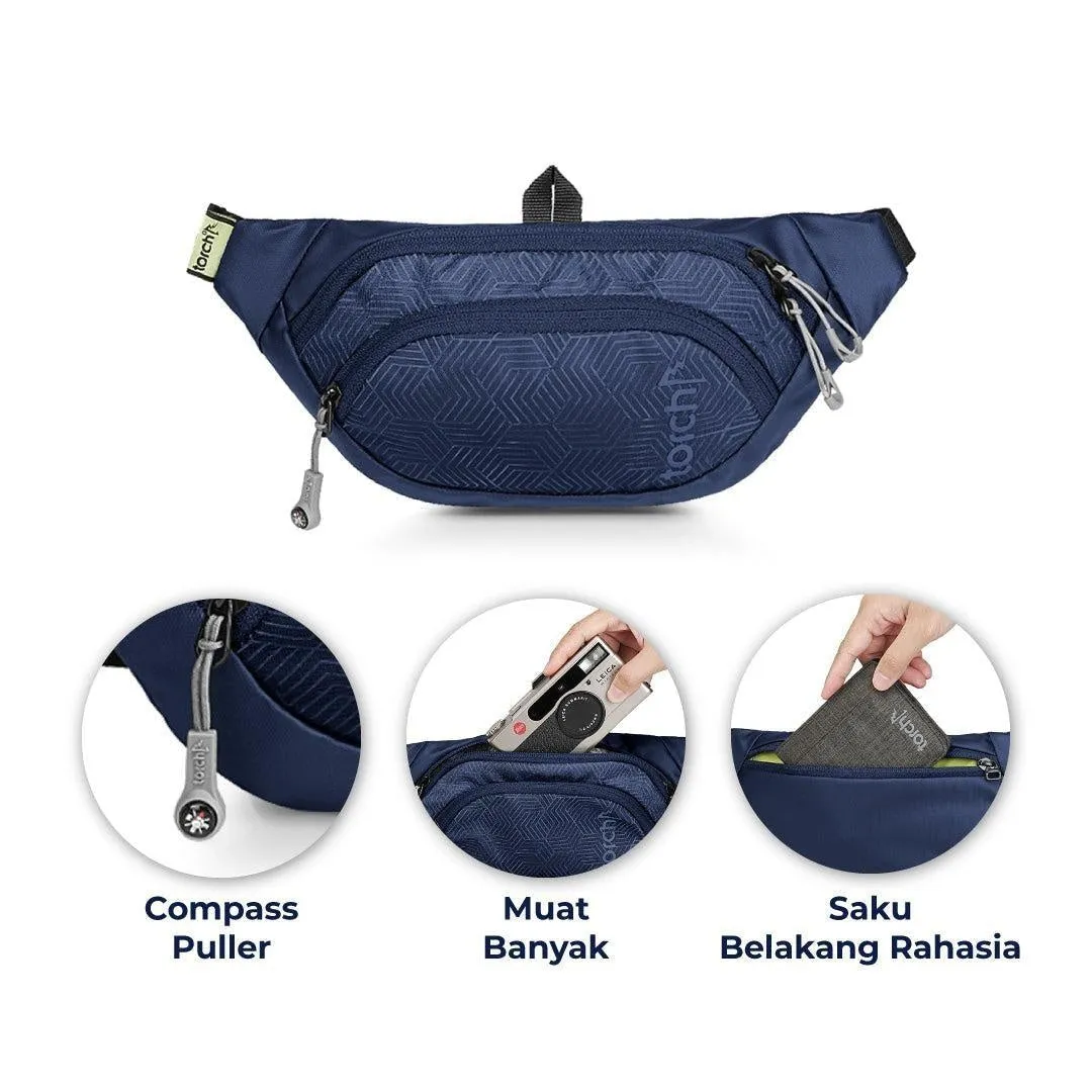 Chosi Waist Bag - Navy