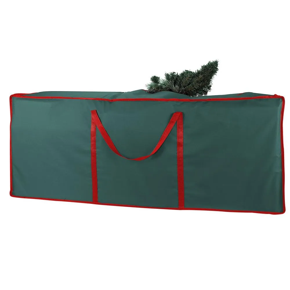 Christmas Xmas Tree Decoration Zip Up Jumbo Sack Fabric Storage Bag
