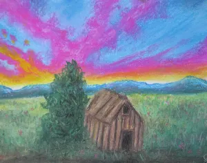 Cottage Dreams ~ Art Print