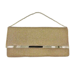 Crystal Waters Rhinestone Oblong bag