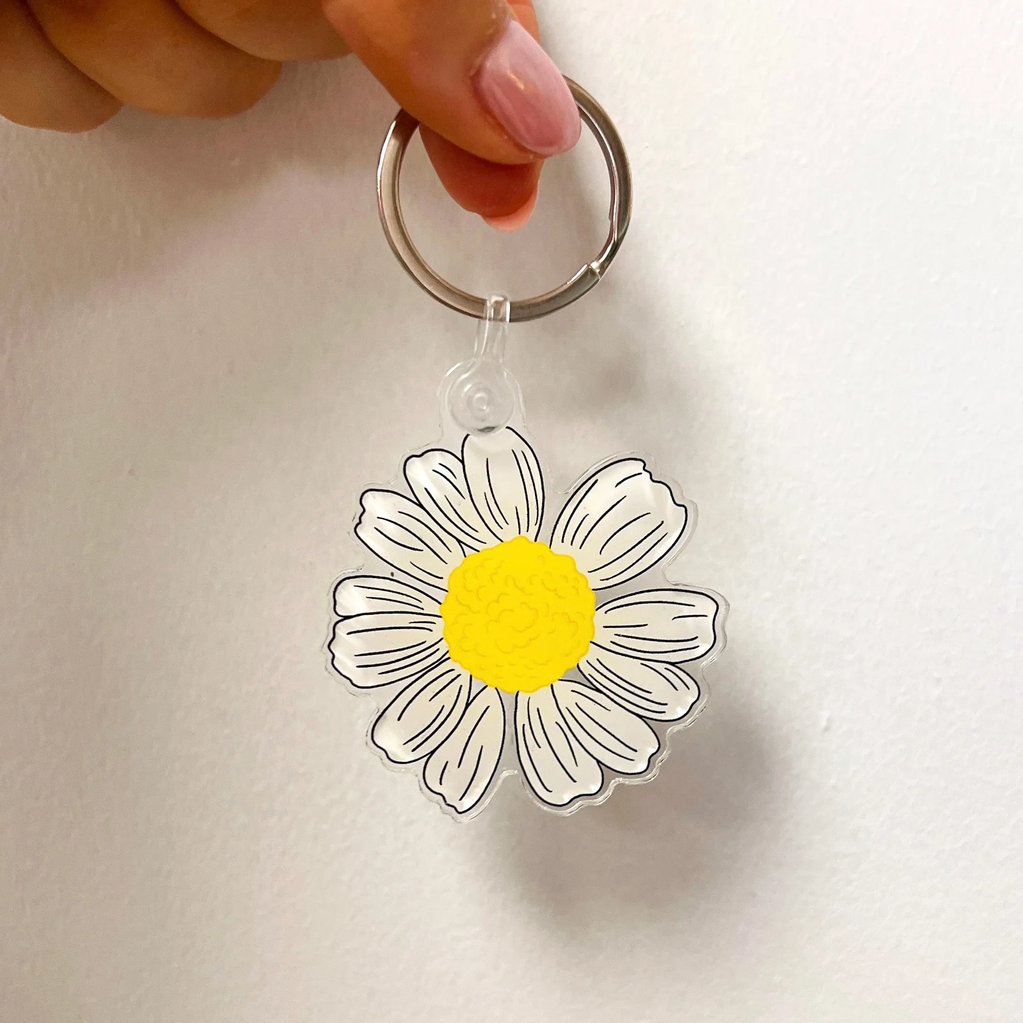 Daisy keychain