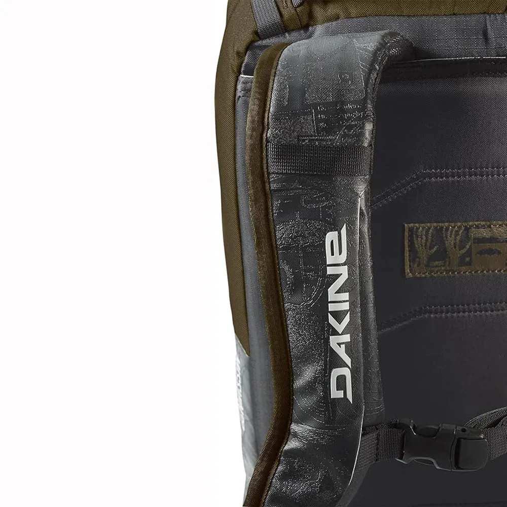 Dakine Unisex Dark Olive 18L One Size Sam Taxwood Team Mission Pro Backpack - 10004014-DARKOLIVE