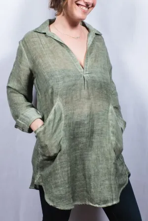 Dolma Lightweight Linen Top