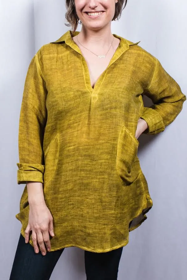 Dolma Lightweight Linen Top