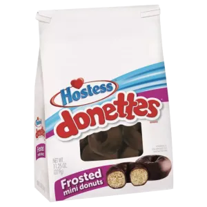 Donettes Frosted Chocolate Mini Donuts, 10.5oz