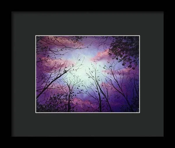 Dreamy Woods  ~ Framed Print