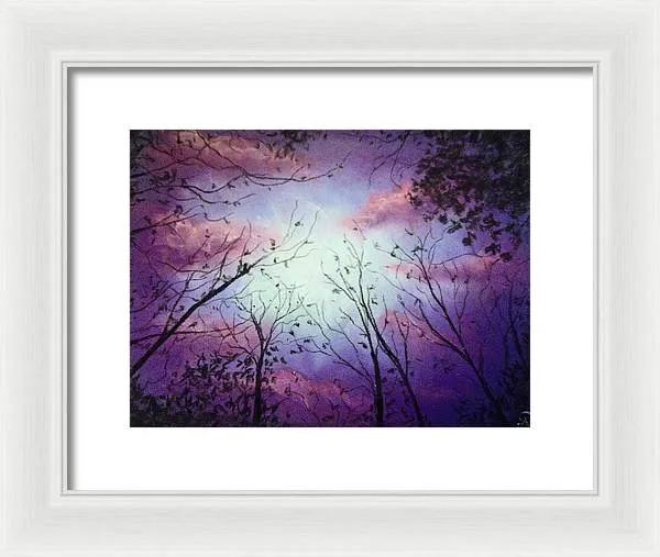 Dreamy Woods  ~ Framed Print