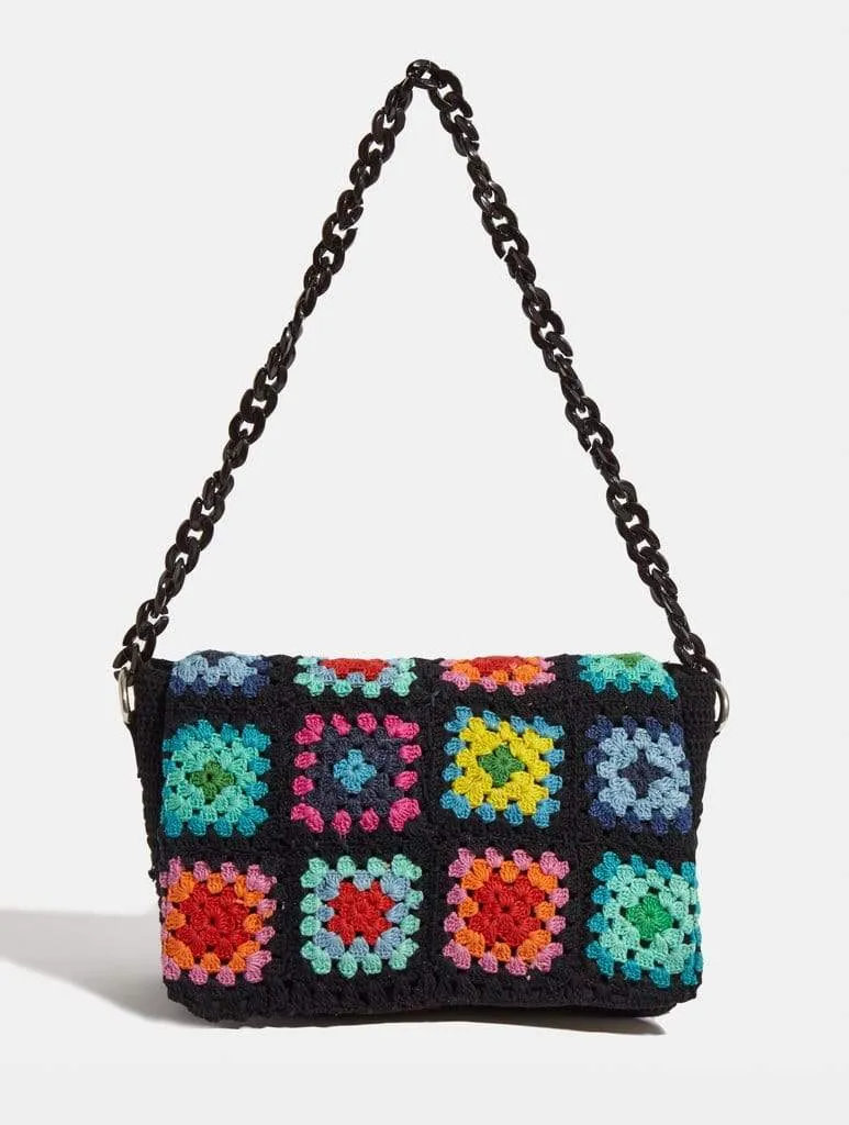 Elise Patchwork Cross Body Bag