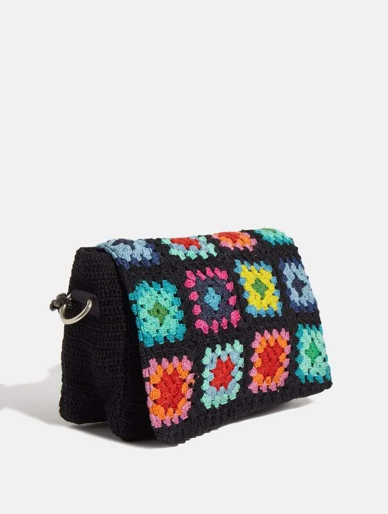 Elise Patchwork Cross Body Bag