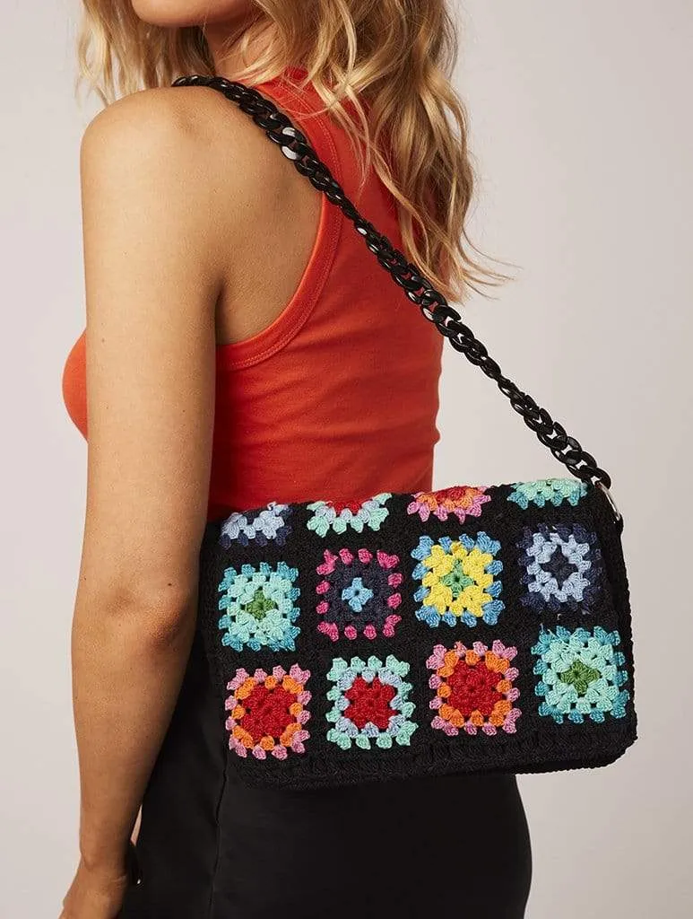 Elise Patchwork Cross Body Bag