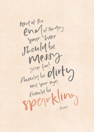 Eyes Sparkling